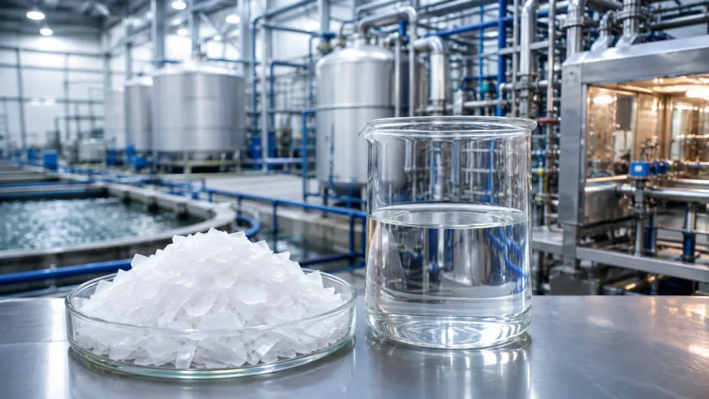 fungsi caustic soda