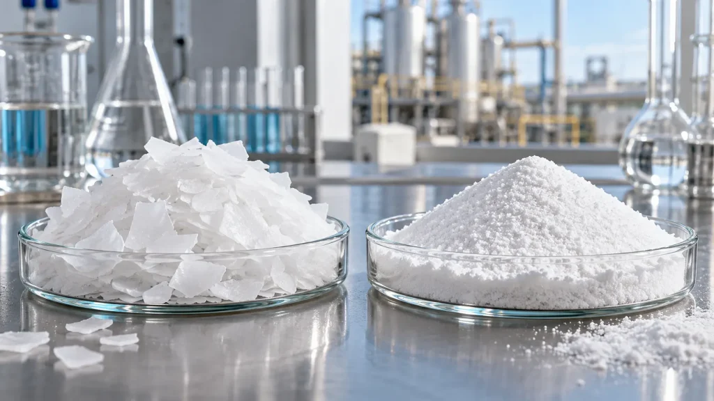 perbedaan soda api dan soda ash